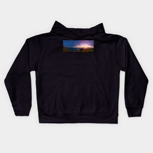 Sunset Over the Pacific Kids Hoodie